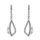 Set bizhuteri Brilio Silver Sparkling SET212W - vathë + varëse