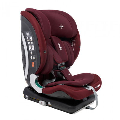 Sediolë makine U-Grow Goldfix Plus, ISOFIX, 76-150 cm, e kuqe