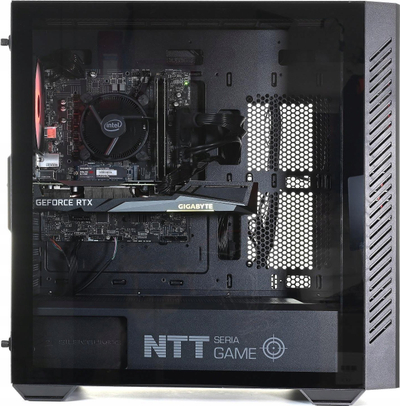 Kompjuter gaming NTT Game Pro i7 12700F, RTX 3050 6GB, 16GB RAM, 1TB SSD, i zi