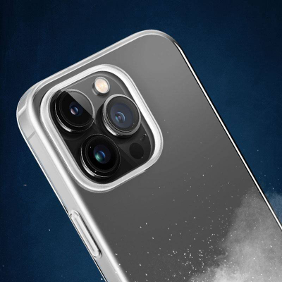 Kapak mbrojtës Puro Impact Clear për iPhone 14 Pro Max, kundër goditjeve, transparent