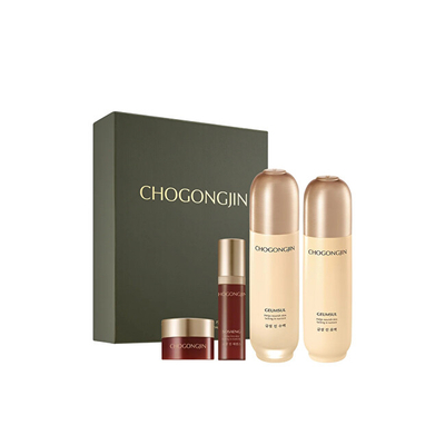 Set për lëkurë Missha Chogongjin Geumsul, tonik 150 ml + emulsion 120 ml + esencë 8 ml + krem anti - rrudhë 9 ml