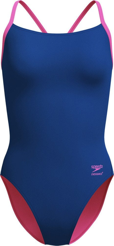 Kostum noti Speedo Club Training Flyback 2.0, Endurance+, blu rozë