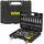 Set veglash WMC 94 copë, koka 1/4" dhe 3/8" 4-22mm, kuti plastike, gri