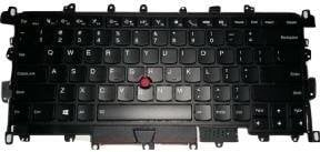 Tastierë laptopi Lenovo 00JT873, layout gjerman QWERTZ, e zezë