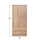 Dollap  2-dyersh, 2 sirtarë, 80×42×181 cm (HM338.02)