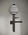 Aksesor banjo Ideal Standard Alu+ Beauty Bar Small, pasqyrë Ø200mm, alumini, i zi