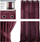 Perde AmeliaHome Velvet, 140x270 cm, me unaza, burgundy