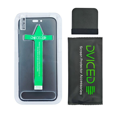 Dviced Privacy Tempered Glass Screen Protector Edge To Edge For iPhone 16 Pro Max With Applicator