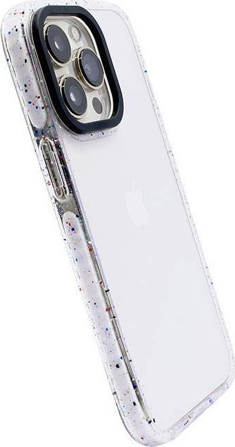 Mbulesë telefoni Puro RE-COVER, për iPhone 13 dhe iPhone 14, transparente e bardhë