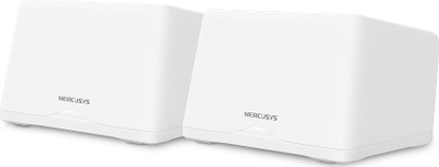 Sistem mesh ВиФи Mercusys Halo H47BE, ВиФи 7, BE9300, сет 2 парчиња, бел