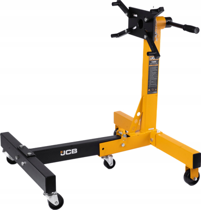 Qëndrim motori JCB Folding Engine Stand, 680 kg, me rrota, i verdhë