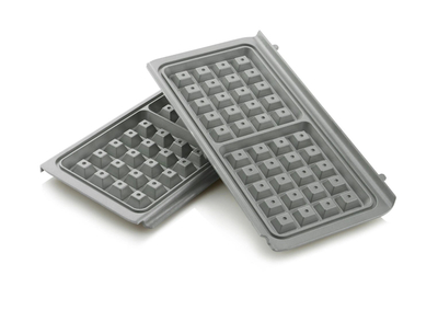 Aparat për waffle Breville DuraCeramic VST072X, 850W, inox, gri