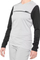 Bluzë sportive për femra 100% RIDECAMP Longsleeve Jersey, M, e hirtë