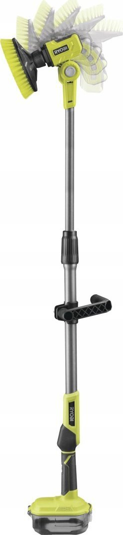 Furçë pastrimi pa kabllo Ryobi R18TPS-120G, 18V, me dorezë tutele, jeshile