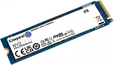 Disk SSD Kingston NV2, 4TB, M.2 2280 PCI-E x4 Gen4 NVMe
