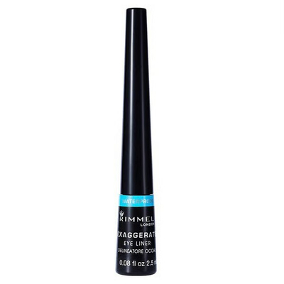 Penel për sy Rimmel London Exaggerate Waterproof Liquid Eyeliner, 2.5 ml