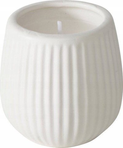 Kandil dekorativ POMMERY, porcelan, Ø 7 cm, e bardhë