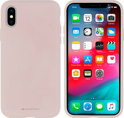 Futrollë silikoni Mercury për Samsung A72 5G A726, që s’e ha kollaj goditja, pink sand