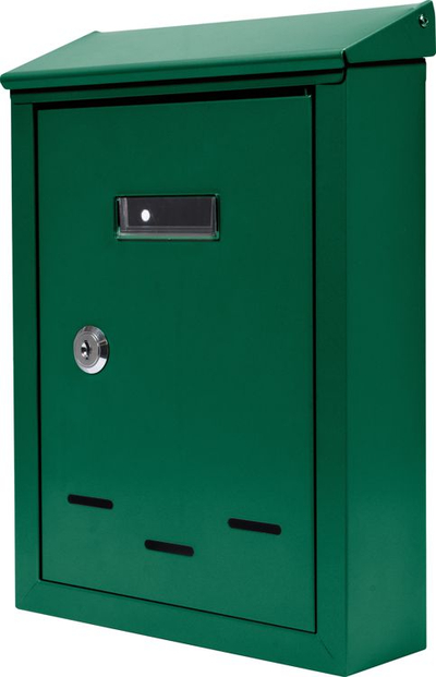 Kuti postare Green Mailbox 78543, 28.5 x 20 x 6 cm, jeshile
