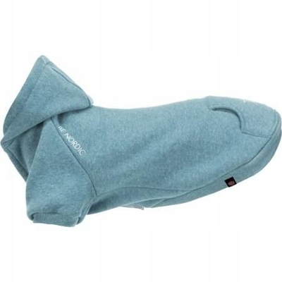 Bluzë me kapuç për qen Trixie BE NORDIC Flensburg, L 62 cm, petrol
