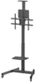 Stativ TV Manhattan Crank Handle Trolley, 37-86", me rrota, i zi