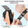 Rrip najloni 4wrist për orë smart, i zi