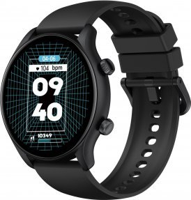 Ora inteligjente Zeblaze Btalk 3 Plus, ekran 1.39", thirrje zanore, e zezë