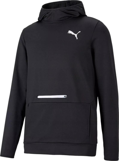 Bluzë me kapuç Puma RTG Hoodie M 585831-01, për burra, sportive, e zezë