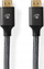Kabllo HDMI Nedis Ultra High Speed, 1 m, 8K 60Hz, gri metal