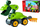 Lodër rëre BIG Power Worker Mini Dino T-Rex, me rrota plastike, për kalamaj 2-5 vjeç, jeshile