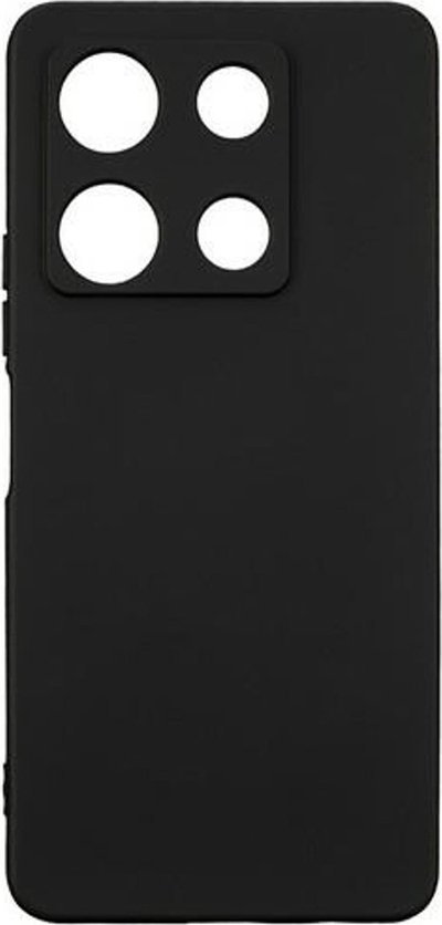 Maskë telefoni Beline Silicone për Infinix Note 30 Pro, silikon i butë e fleksibël, mbrojtje komplet, i zi