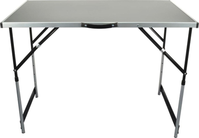 Set tavolinash palosëse Brüder Mannesmann, 3 copë, alumin, gri