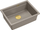 Lavaman kuzhine Alveus LOGAN 100 GraniteQ, 59.5x45.1 cm, 1 legen, soft taupe gold