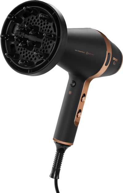 Tharëse flokësh Concept ELITE Ionic Infrared Boost VV6030, 2200W, kabllo 3m, e zezë kafe