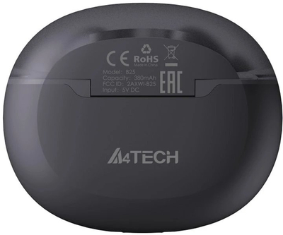 Kufje wireless A4Tech B25 TWS, in-ear, IPX4, gri