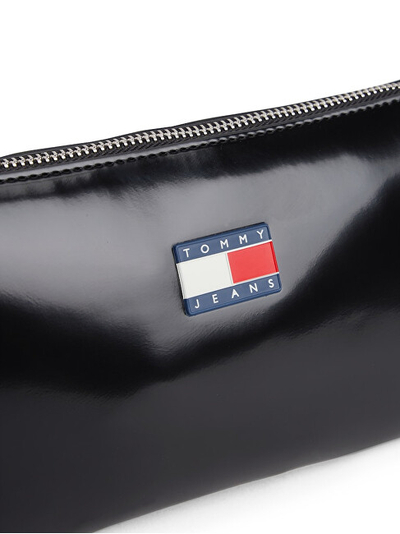 Çantë krahu për femra Tommy Hilfiger, e zezë