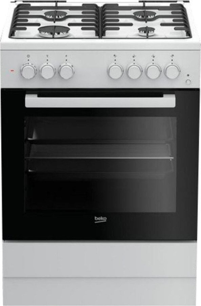 Shporet me gaz BEKO FSE62110DW, 60 cm, 66L, i bardhë