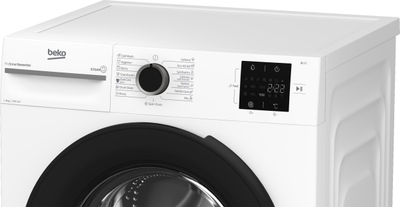 Lavatriçe Beko BM1WFSU38223WB, 8 kg, 1200 rpm, e bardhë