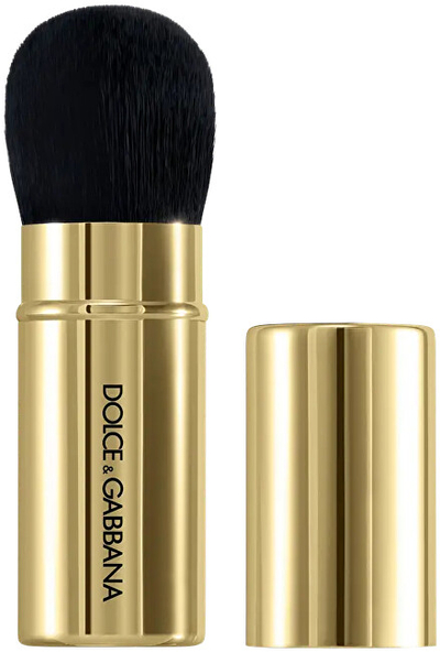 Brushë grimi Dolce&Gabbana Kabuki, e artë