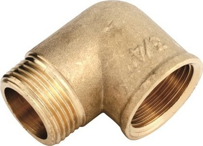 Bërryl bronzi Hydroland BRASS ELBOW, 3/4", për ujë të pijshëm