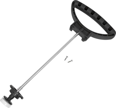 Dorezë me piston universale, shufër metal, me vida, ngjyrë e zezë