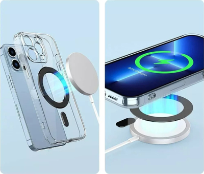 Pllakë magnetike Tech-Protect Magmat, universale MagSafe, e zezë