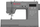 Makine qepse Singer HD6705C, elektronike Heavy Duty, me ekran LCD, gri