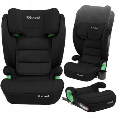 Ulëse auto për fëmijë Kidwell Weston I-Size, 100-150 cm, ISOFIX, gri