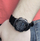 Orë për meshkuj Casio, e zezë