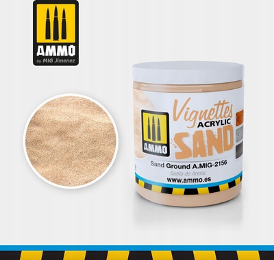 Pastë me teksturë rëre Ammo Mig 2156, akrilike, 100 ml