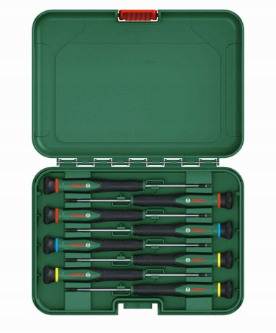 Set kaçavidash Bosch 1600A02Z9M, me dorezë të rehatuar, për shpi dhe kopsht