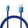Kabllo USB Baseus Crystal USB A Lightning, 1.2m, 2.4A, blu