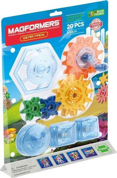 Aksesorë Magformers për blloqe me dhëmbëza (798009), 20 pjesë