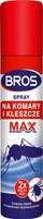 Sprej kundër mushkonjave dhe rriqrave BROS MAX, repelent, 90ml